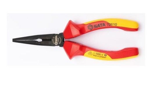 Sata VDE INS.LONG NOSE PLIERS 8”