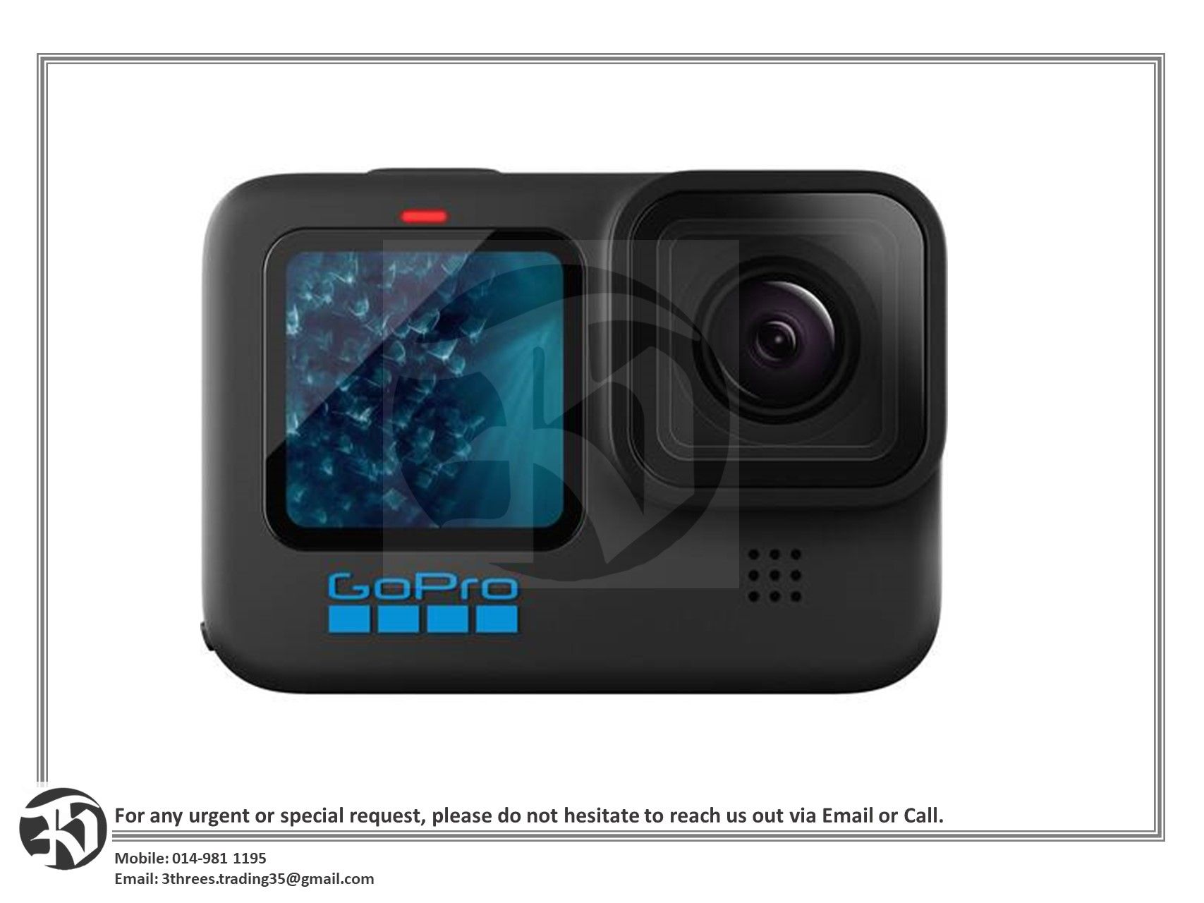 GoPro Hero 11 Waterproof Digital Action Camera Black
