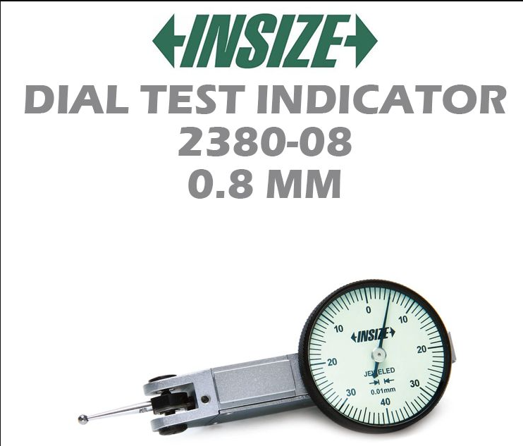 INSIZE DIAL TEST INDICATOR 2380-08