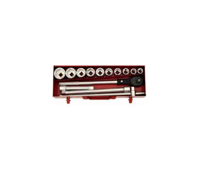 Temo 14Pc 3/4" Dr. Heavy Duty Socket Set - Metric