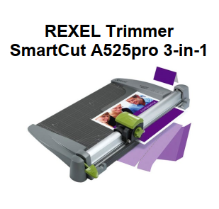 Genuine Malaysia Rexel Product - REXEL Trimmer SmartCut A525pro 3-in-1 2101968