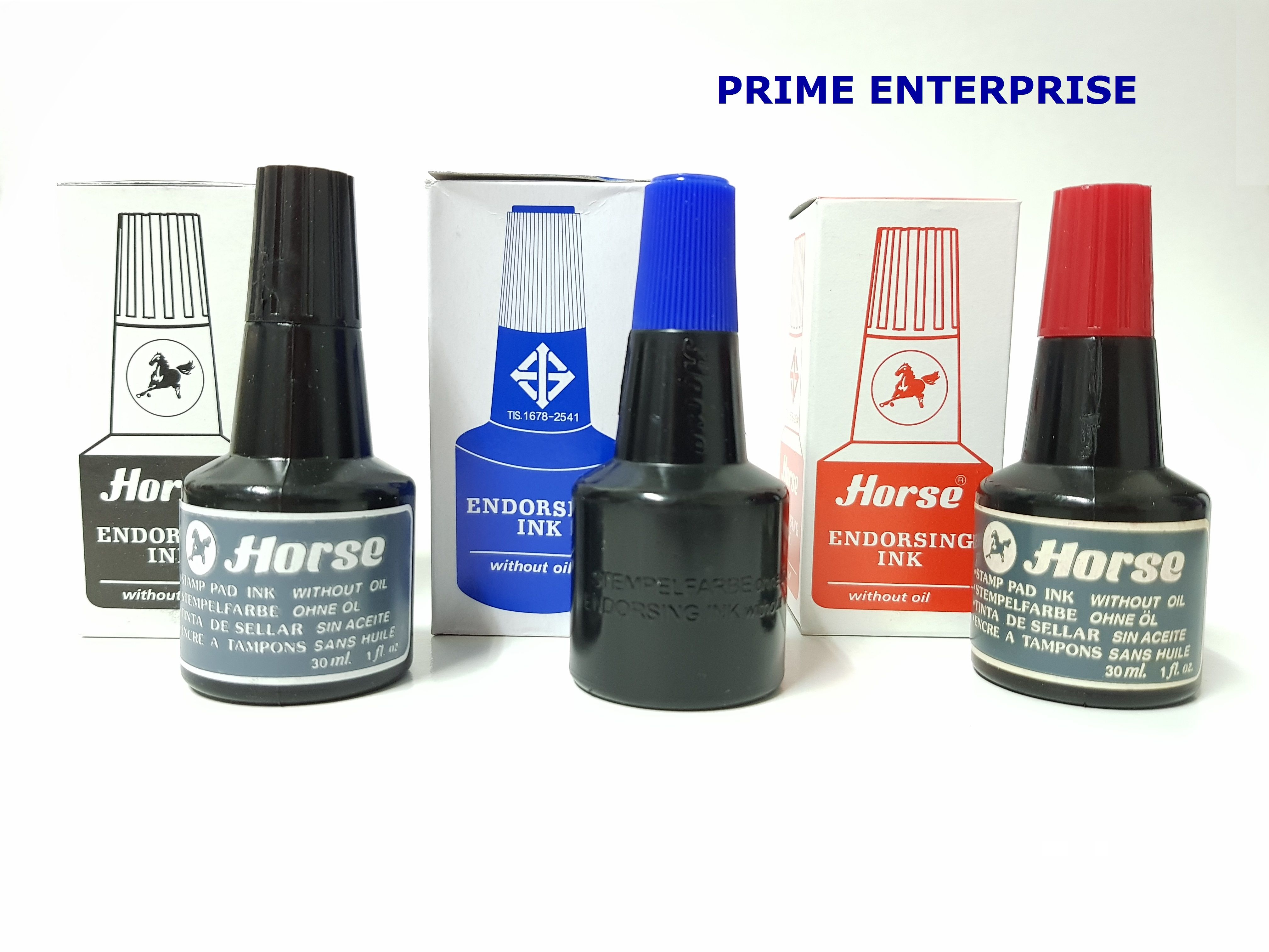 Horse Endorsing Ink (Stamp Pad Refill Ink)