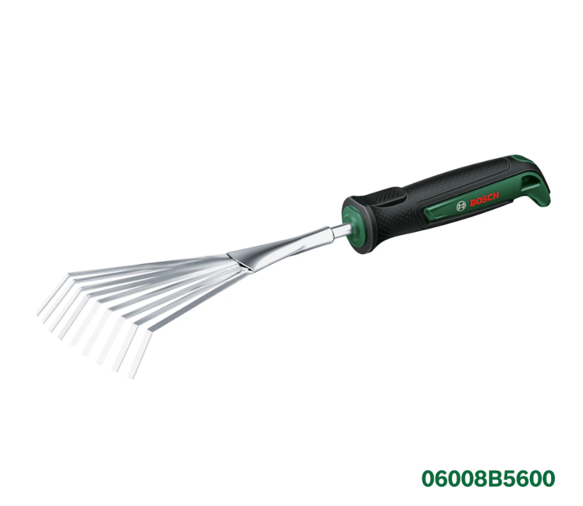BOSCH STAINLESS STEEL GARDEN HAND RAKE - 06008B5600
