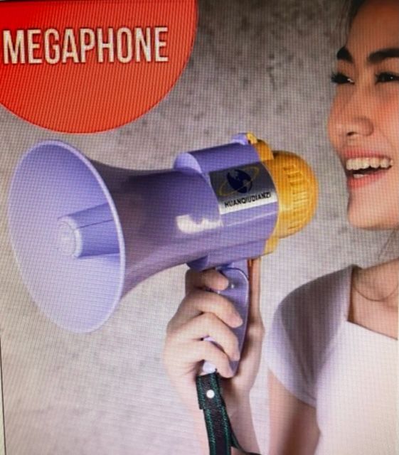 QS Handheld Megaphone Speaker Pembesar Suara