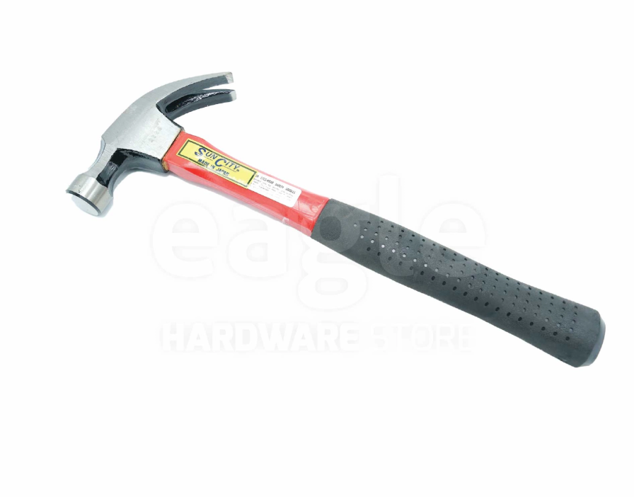 SUNCITY 10-53-16 CLAW HAMMER WITH F/GLASS HANDLE(2226)