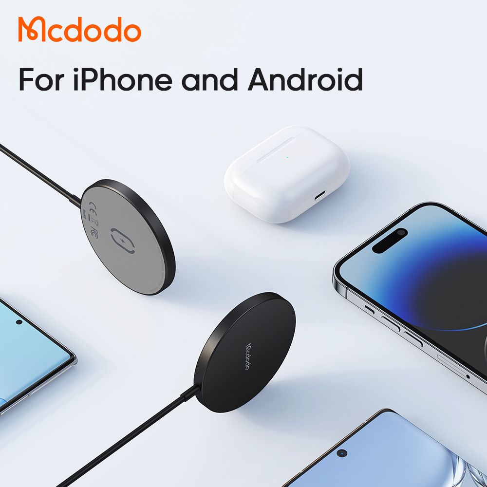 MCDODO CH 4360 Magnetic Wireless Charger 15W Fast Charging Type-C Accessories