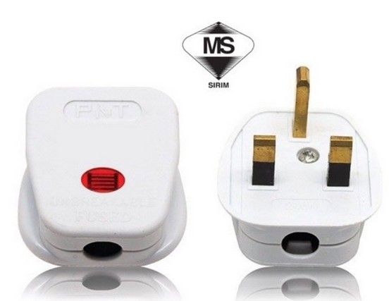 GELOOF 13A PLUG TOP W/SIRIM