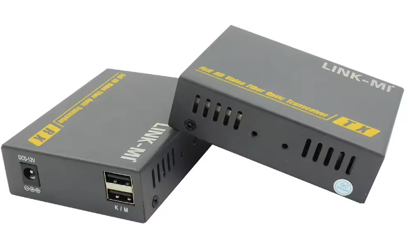 CSU CCTV Fiber Optic Extender (LM-THF 123H) - Include TX & RX set