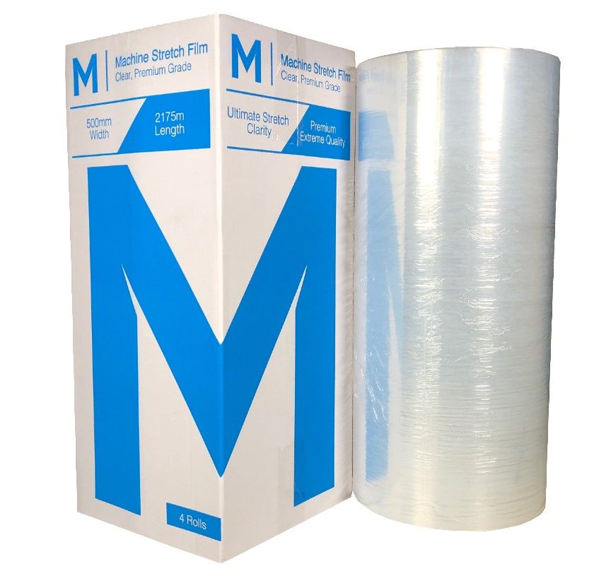 500MM X 300MM STRETCH FILM (TRANS) /Stretch Film /Transparent /500MM X 300MM /Transparent Wrapping Stretch Film