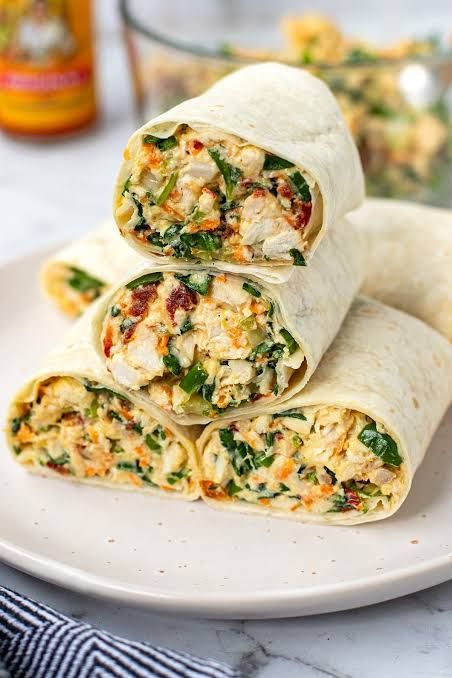 Chicken Sliced Wholegrain Wrap