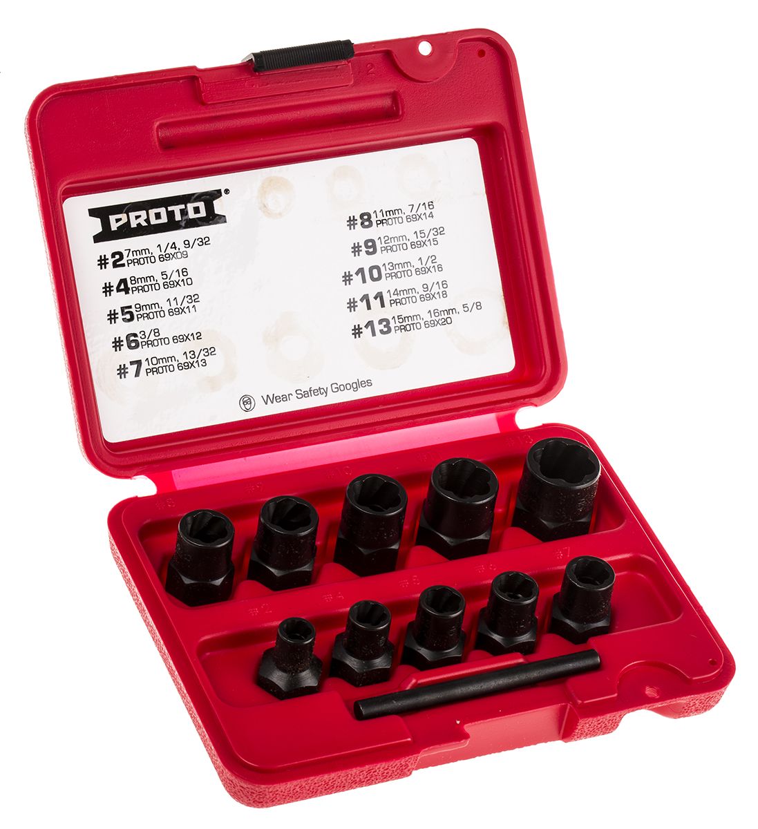 Others *STANLEY PROTO 10 PIECE SCREW EXTRACTOR, C