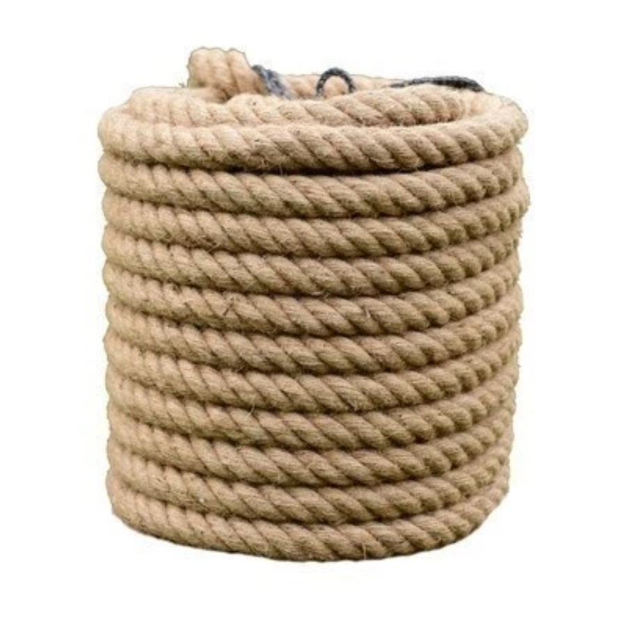 Burlap Hessian Jute Twine Rope String Tali Guni Sumbu Deco-Kuching Panjat Hias DIY 4.9 147 ratings - 20mm