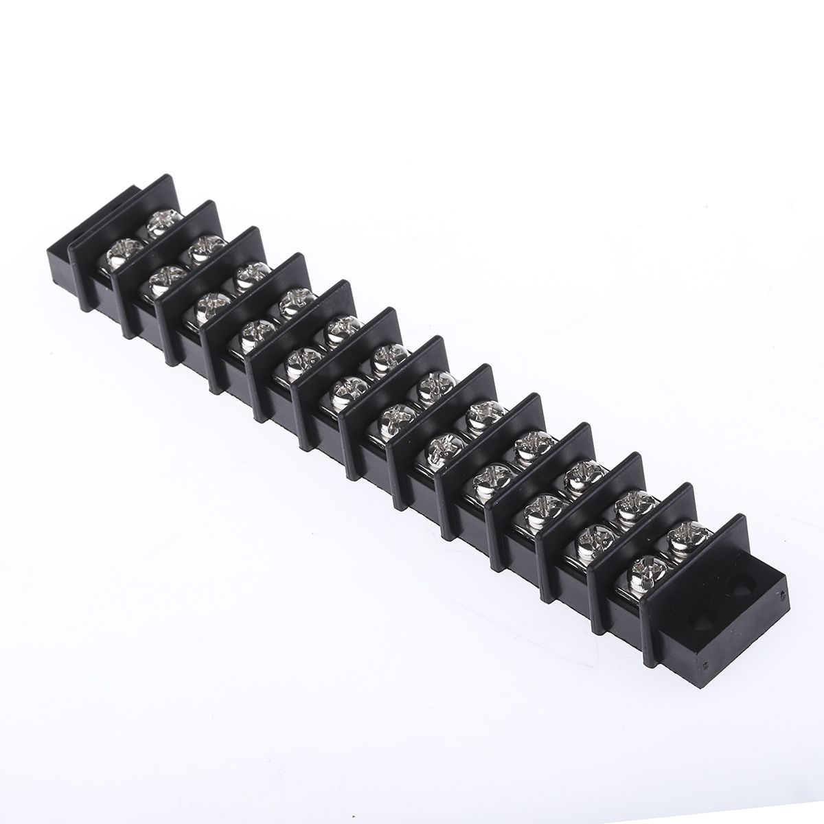 RS PRO Non-Fused Terminal Block, 12-Way, 20A, 12 AWG Wire, Screw Termination