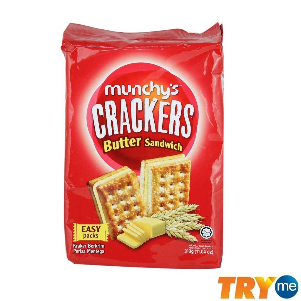 Munchy's Crackers Butter Sandwich - 313g