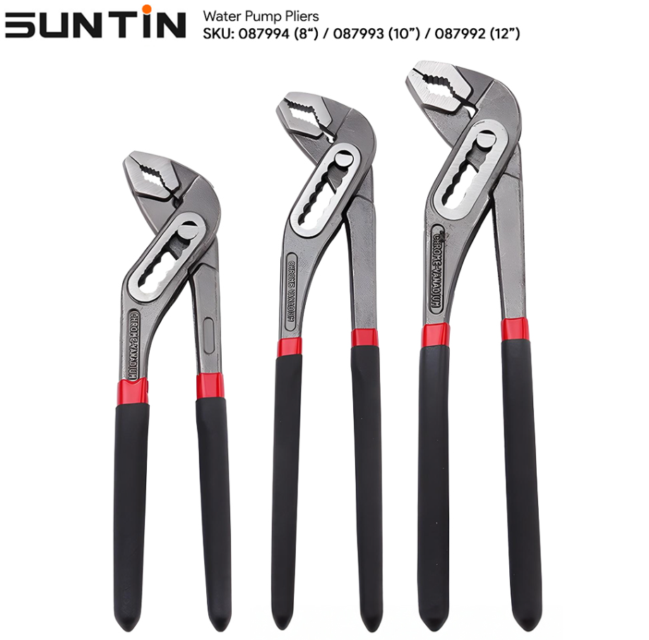 SUNTIN WATER PUMP PLIERS 8" 10" 12"
