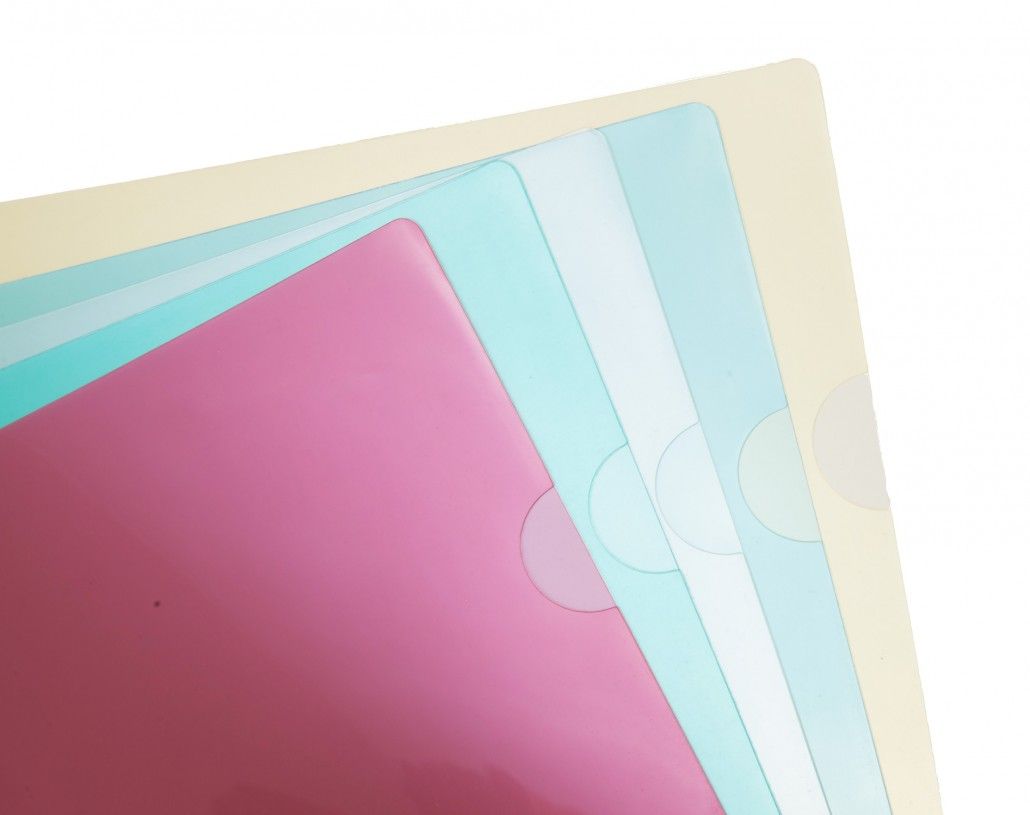 L SHAPE PP PLASTIC A4 FUDA 30PCS/PAC