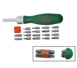 JONNESWAY 19PCS RATCHET DRIVER BIT SET