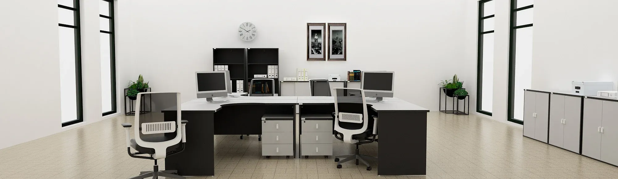 L SHAPE TABLE
