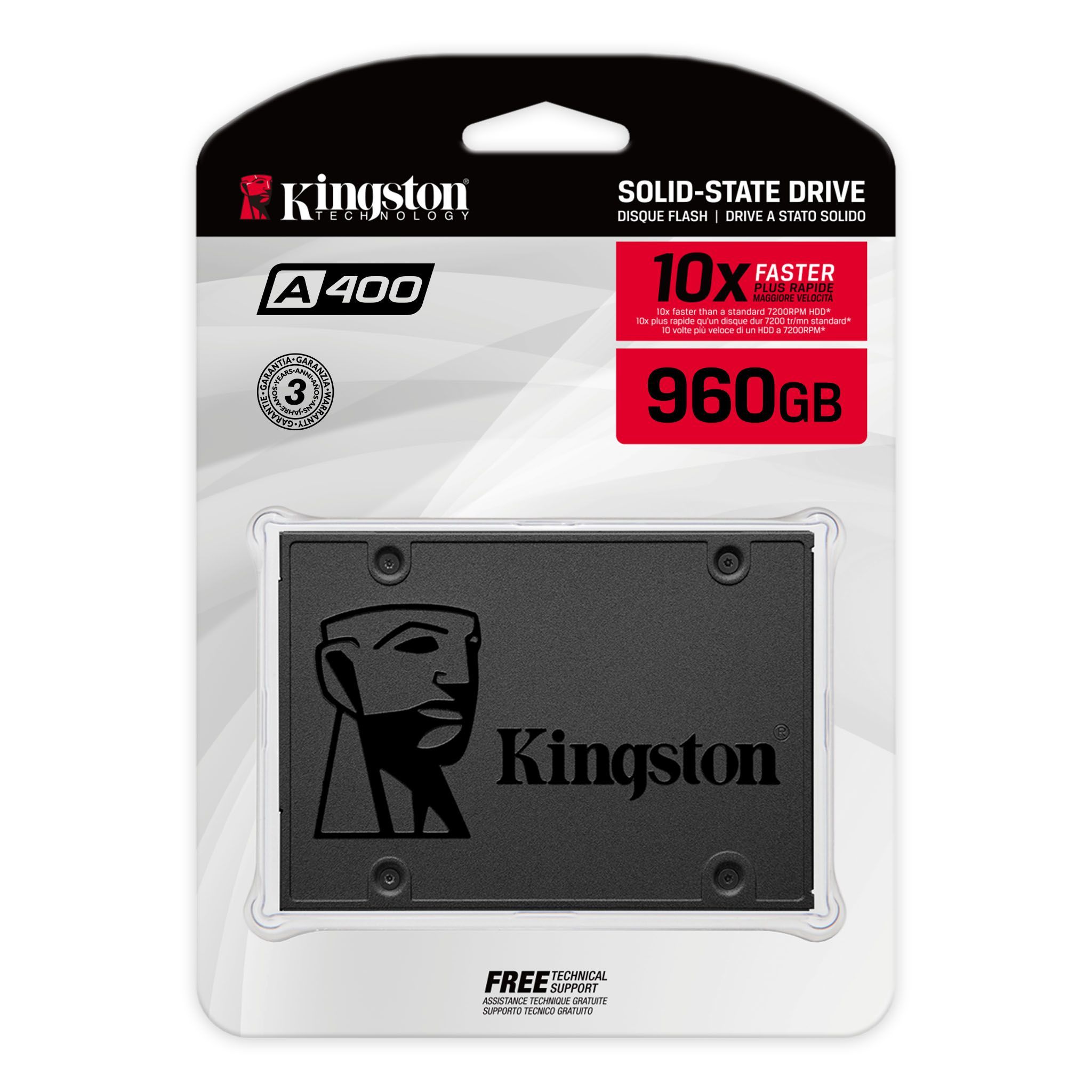 Kingston 960GB 2.5" Solid State Drive SSD (A400)