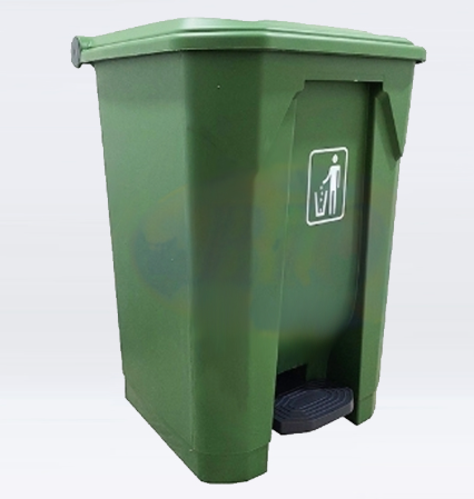 Step Bin Pedal Bin 68L (Green)