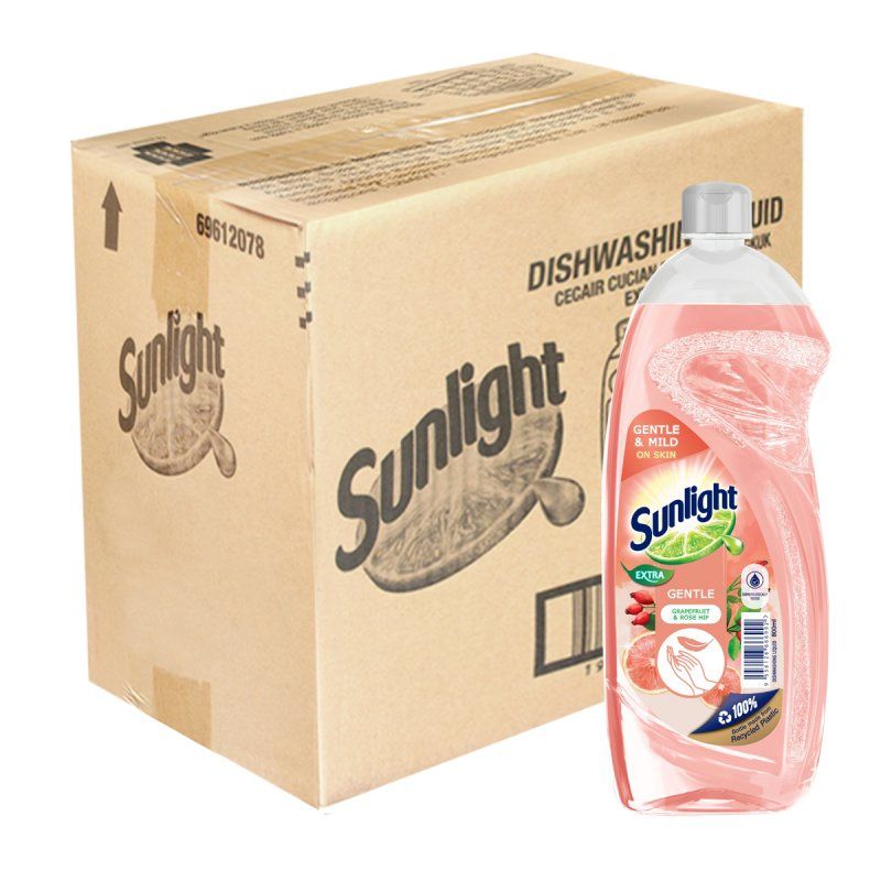 SUNLIGHT PENCUCI EKSTRA LEMBUT/ EXTRA SOFT DISHWASHING LIQUID 800ML [LOOSE] / 12*800ML [CARTON]