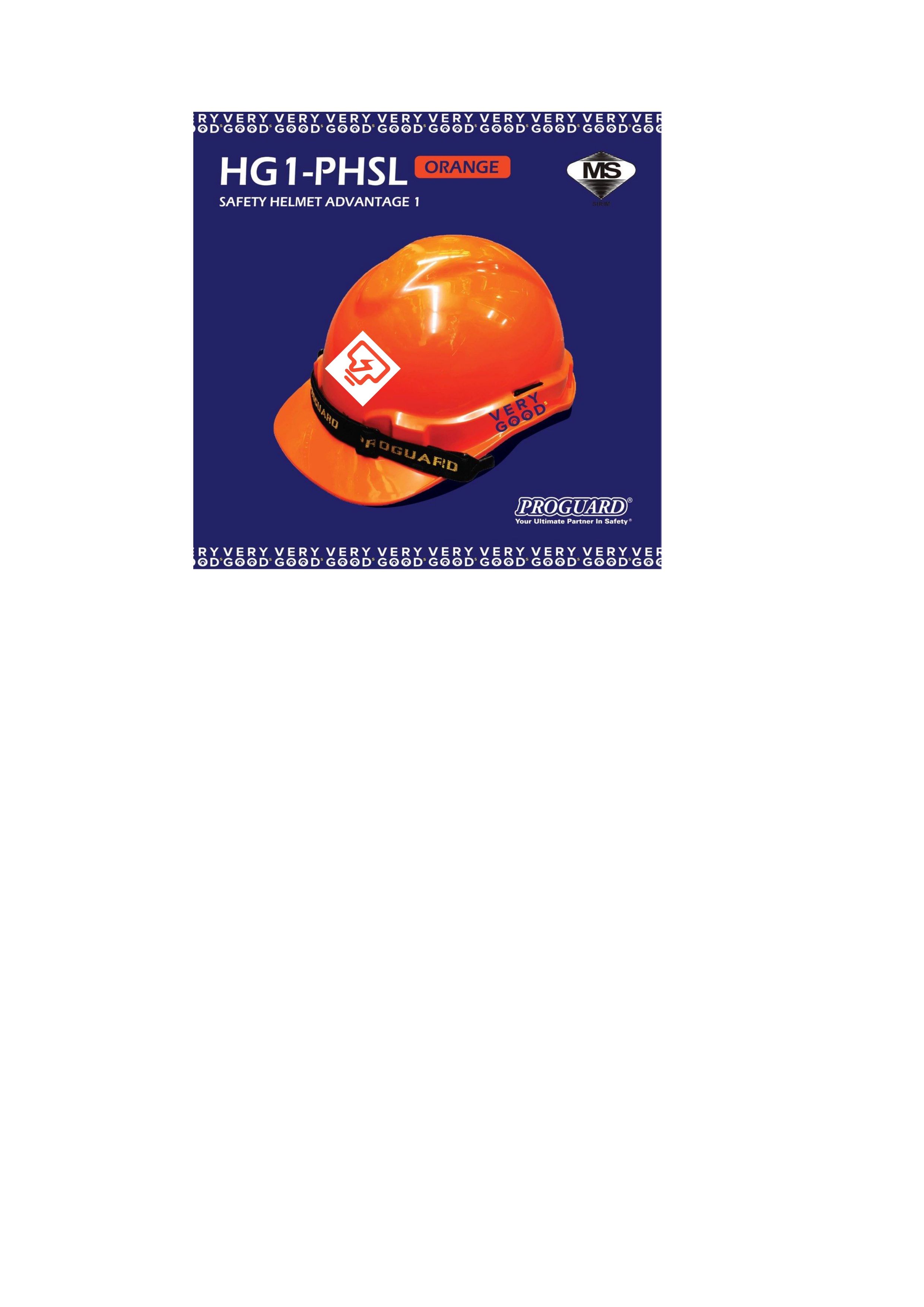 Safety Helmet TNB Proguard HG1-PHSL