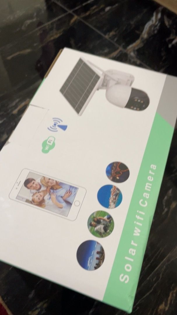 QS 4G SimCard Solar Outdoor PTZ CCTV 3MP