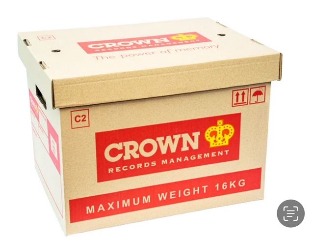 File Storage Carton Box with Lid - Medium (C2)