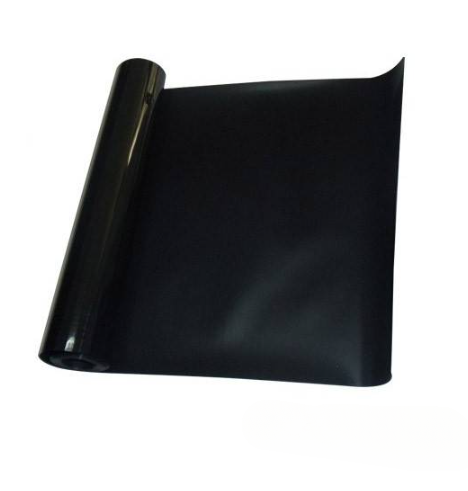 BLACK SILICONE RUBBER SHEET INSULATION SHEET HIGH TEMPERATURE RUBBER MAT (RS-SHT-B-0.3-2)
