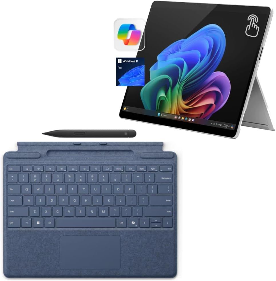 Microsoft Surface Pro 11 Copilot+ PC 13" OLED X Elite 16GB 512GB With keyboard & Pen + Ext. Warran