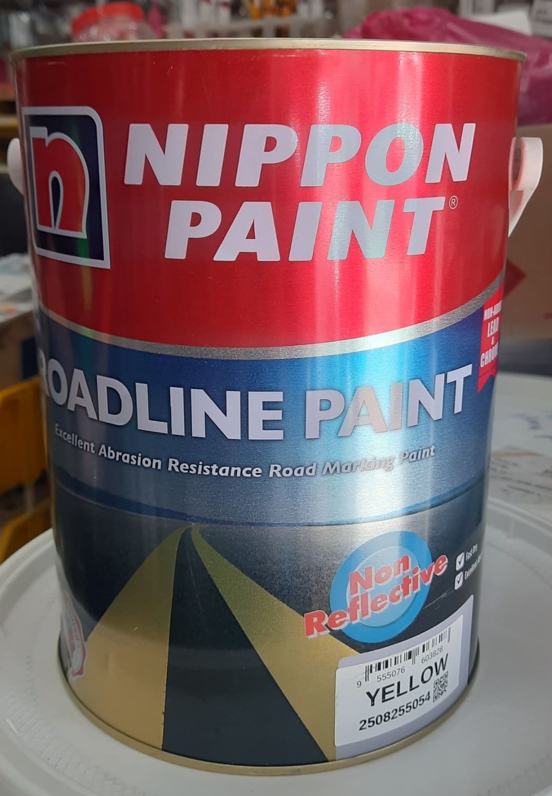 Nippon Roadline Paint 5 Liter (Yellow/Black)