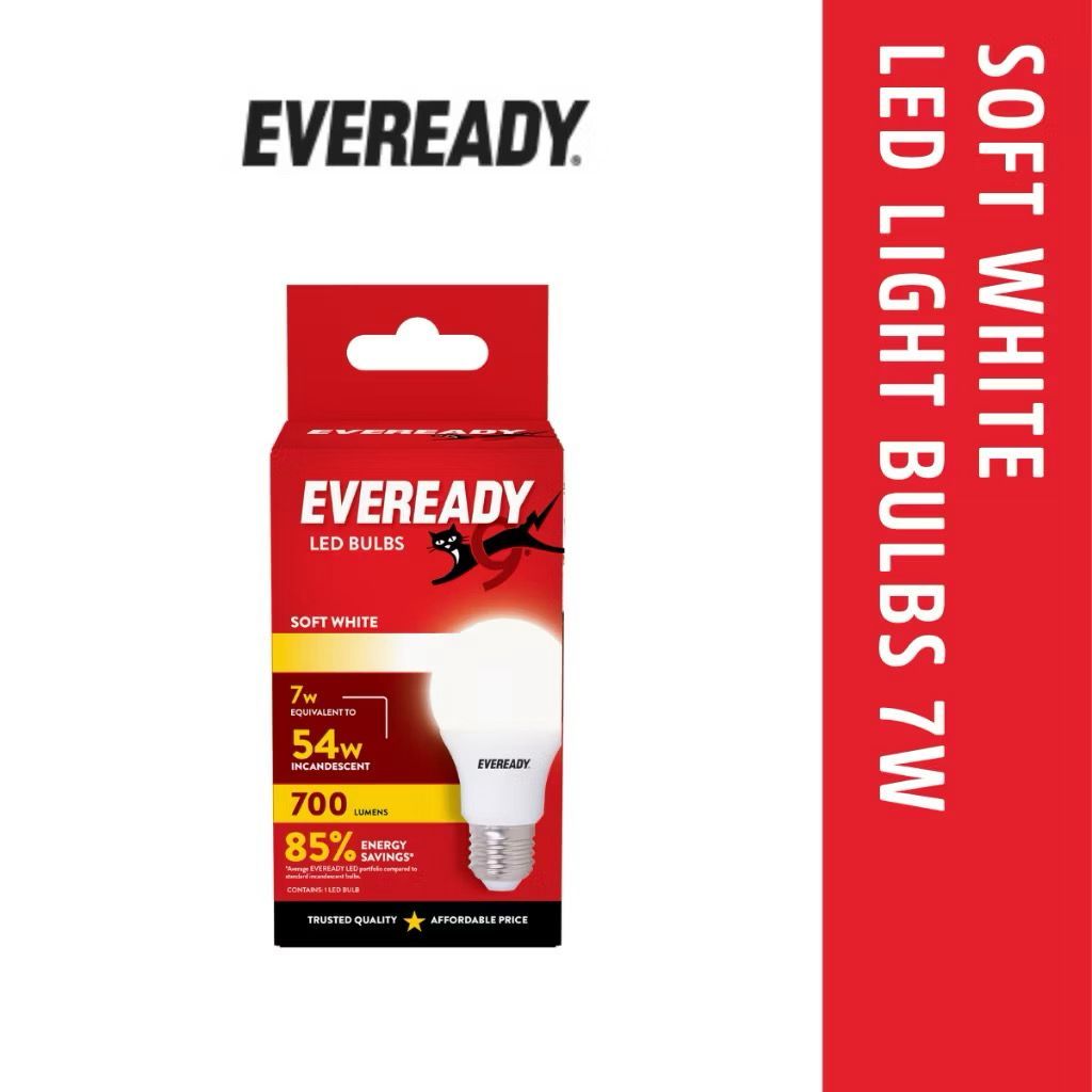 EVEREADY A60 7W WHITE