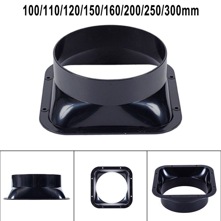 Duct Connector Square Flange Lightweight For 200#,250# Dia Hose Check Valve