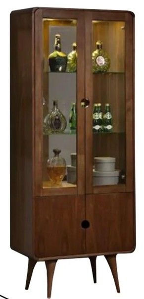 Display Cabinet Glass Dimensi (P x L x T) L730 x W400 x H1900