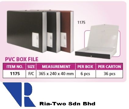 CBE PVC Box File F/C 1175 40mm