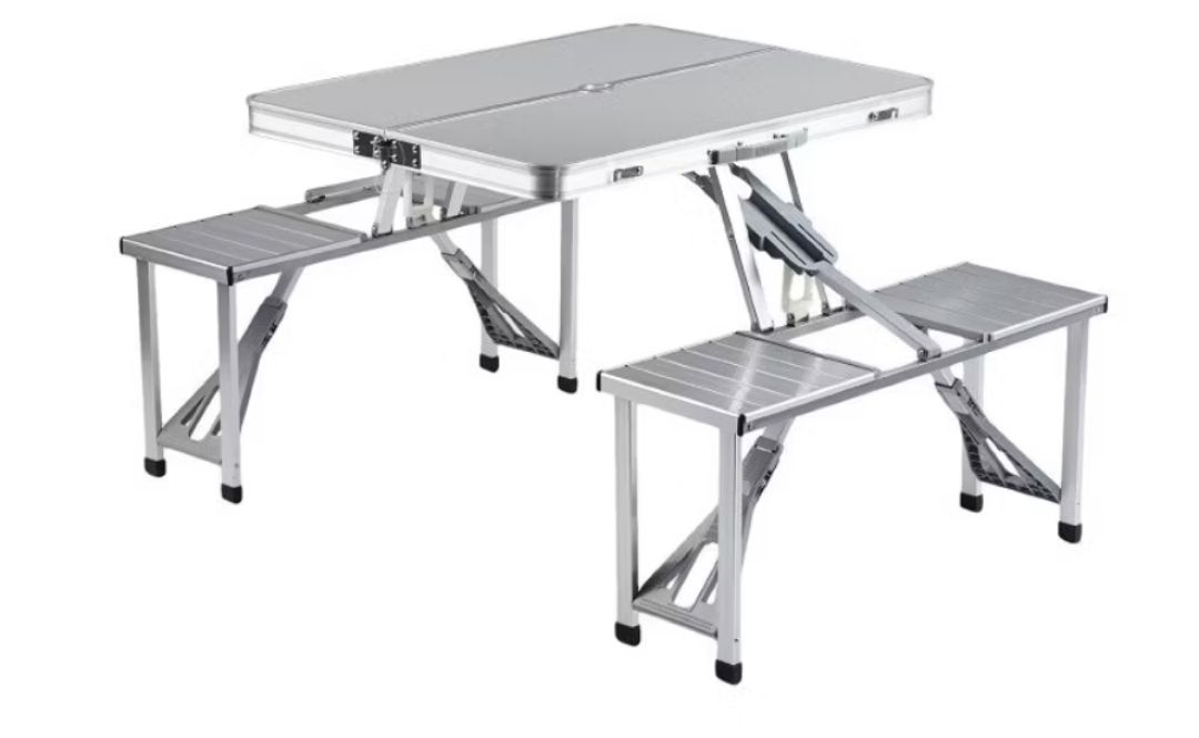 Table Aluminium Folding Table With Chair