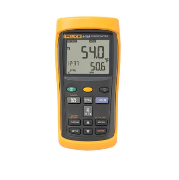 Fluke 54-2 FLUKE-54-2 B 50HZ Dual Input Thermometer W/usb Recording (intl Version)