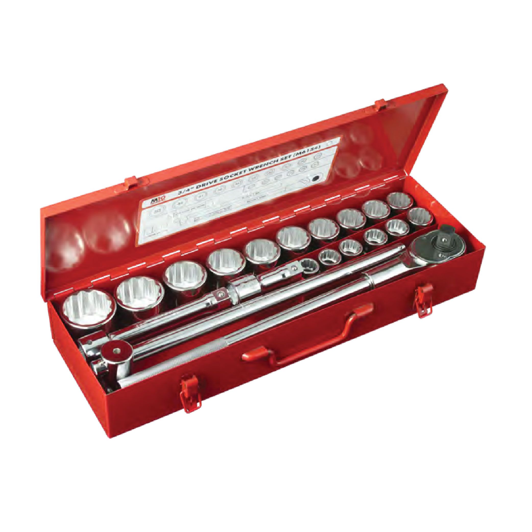 M10 3/4" Dr Socket Set (12PT - Metric Size) : M6154