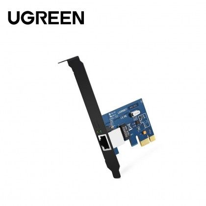 UGREEN US230 GIGABIT ETHERNET PCIE EXPRESS PCI-E NETWORK CARD ADAPTER 10/100/1000MBPS RJ45 GIGABIT PORT