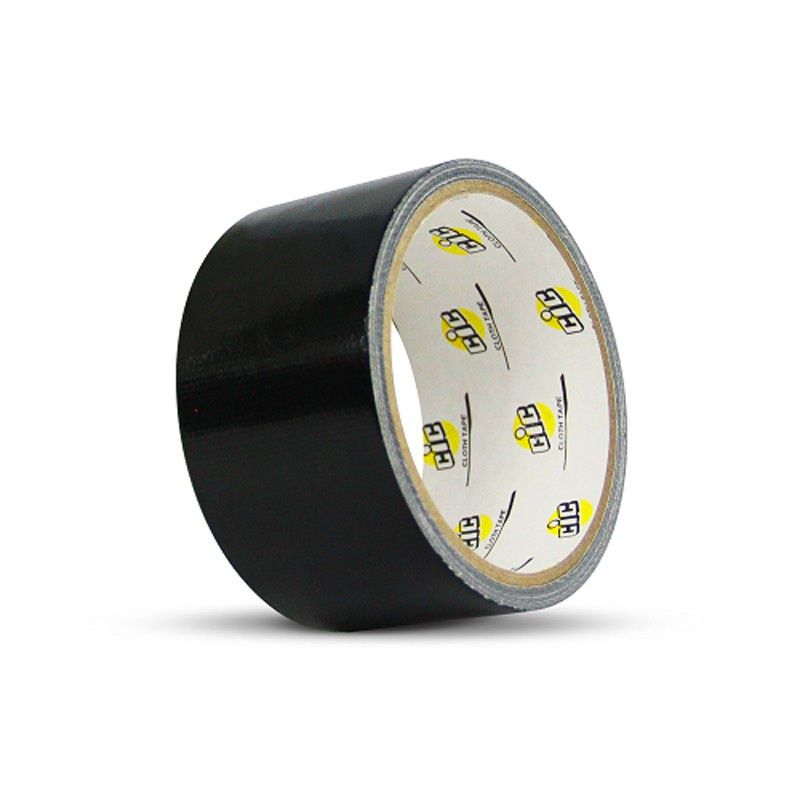 CIC BINDING CLOTH TAPE - GENERAL BLACK (1 PIECE X 24MM/36MM/48MM X 6YARDS)