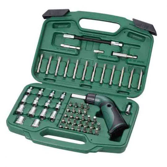 Sata 60PC 1/4”DR RATCHETING BIT DRIVER SET