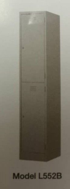 2-Compartment Locker with keylock