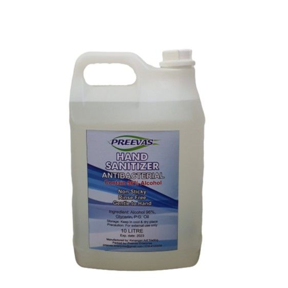 QP Hand Sanitizer Liquid Cecair 10 Liter