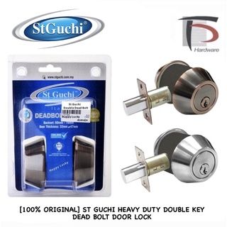 ST GUCHI HEAVY DUTY DOUBLE KEY DEAD BOLT DOOR LOCK