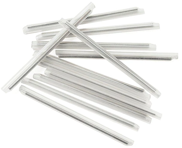 Ribbon Fiber Splice Protection Sleeve, 8~12C, single ceramic reinforcement, 40mm, 100pcs/pack