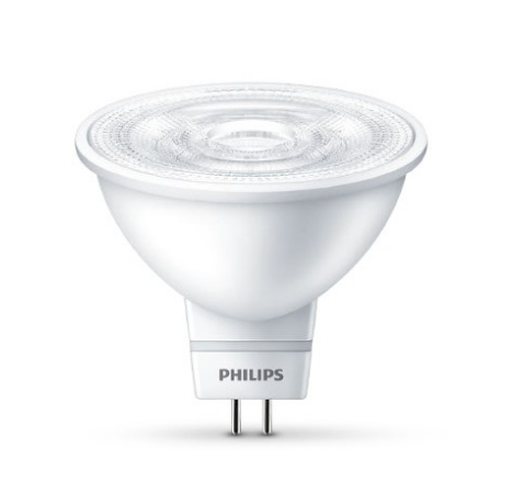 Genuine Malaysia Philips Warranty - Philips LED Mains MR16 GU5.3 120D Essential (5-50W) Cool Daylight 6500K