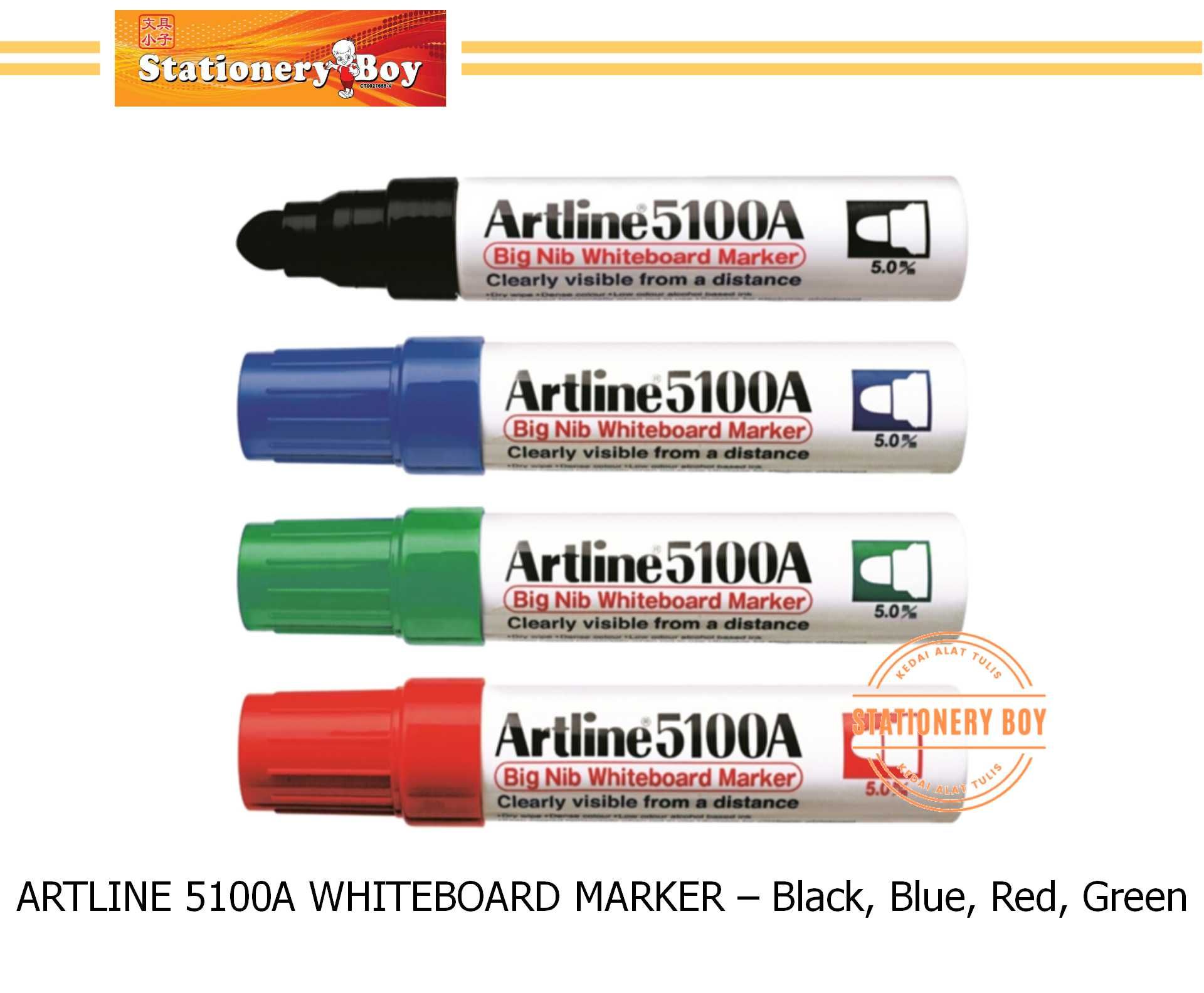 ARTLINE 5100A Big Nib Whiteboard Marker / Papan Putih