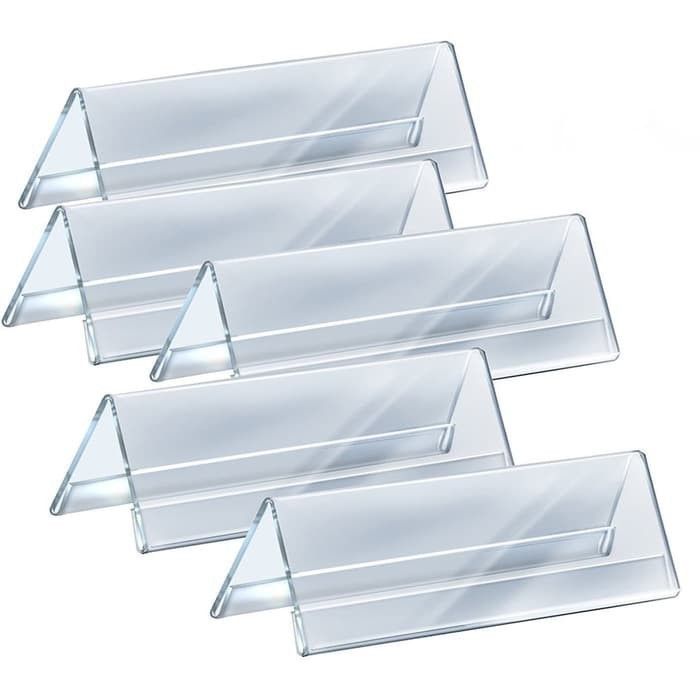 Acrylic Table NAME PLATE AcrylicTAG 7x20 CM 2-Sided