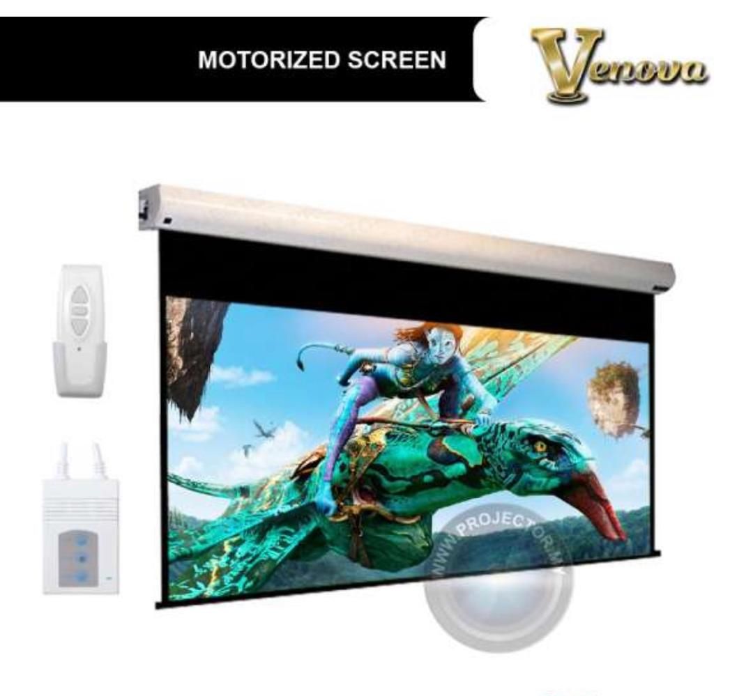 MOTORIZED WALL SCREEN (ELECTRIC WALL SCREEN) /Venova /Motorized /Wall Screen /Electric Wall Screen /Motorized Wall Screen