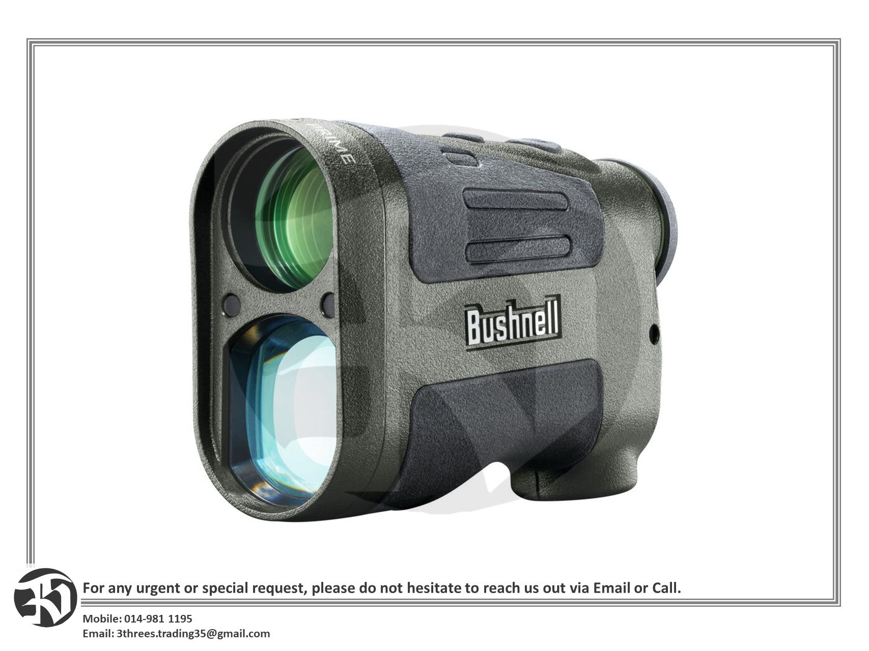 Bushnell Prime 1300 Laser Rangefinder LP1300SBL